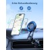 SEEBINGO Handyhalterung Auto, [Superstarke Magnetische] Handy Halterung Auto mit Metallring, 360° Drehbarer für MagSafe Autohalterung Lüftung, Kompatibel mit iPhone/Samsung/Huawei & Alle Smartphone