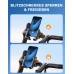 SEEBINGO Mobile Phone Holder Bicycle, [Camera Is Not Blocked] Mobile Phone Holder Motorcycle, [Very Stable] Mobile Phone Holder Bicycle for MTB/Scooter, Compatible with iPhone 14 Pro Max, S23 Ultra,