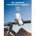 SEEBINGO Mobile Phone Holder Bicycle, [Camera Is Not Blocked] Mobile Phone Holder Motorcycle, [Very Stable] Mobile Phone Holder Bicycle for MTB/Scooter, Compatible with iPhone 14 Pro Max, S23 Ultra,